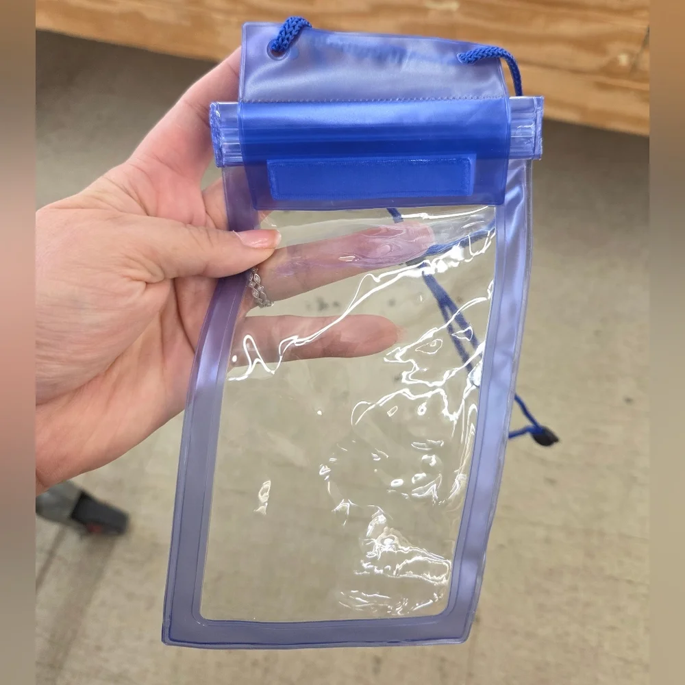 Waterproof Phone Pouch - Blue